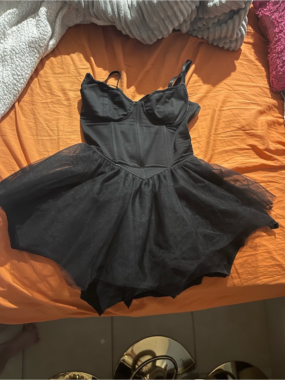 Black Widow dress vampire tulle dress